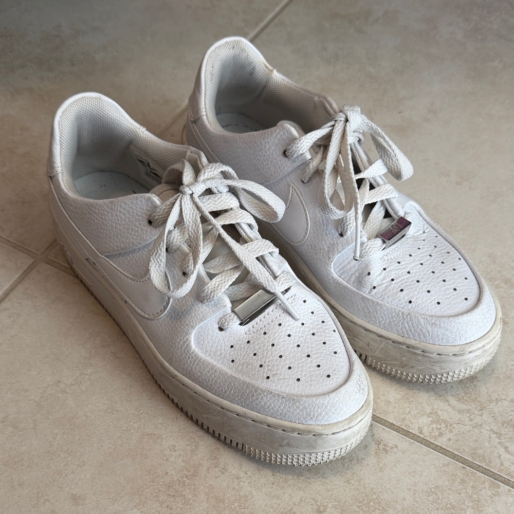 Nike Air Force 1 White Sneakers